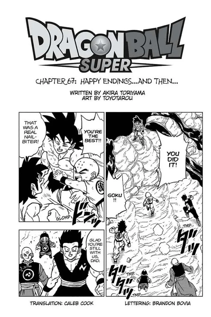 Dragon Ball Super Manga Chapter 67 page 1 - Happy Endings...And Then...
