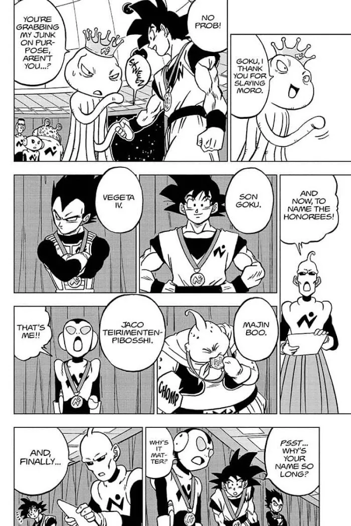 Dragon Ball Super Manga Chapter 67 page 12 - Happy Endings...And Then...