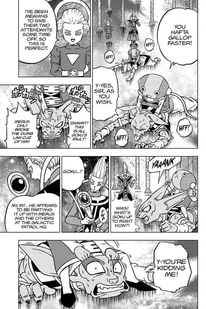 Dragon Ball Super Manga Chapter 67 page 19 - Happy Endings...And Then...