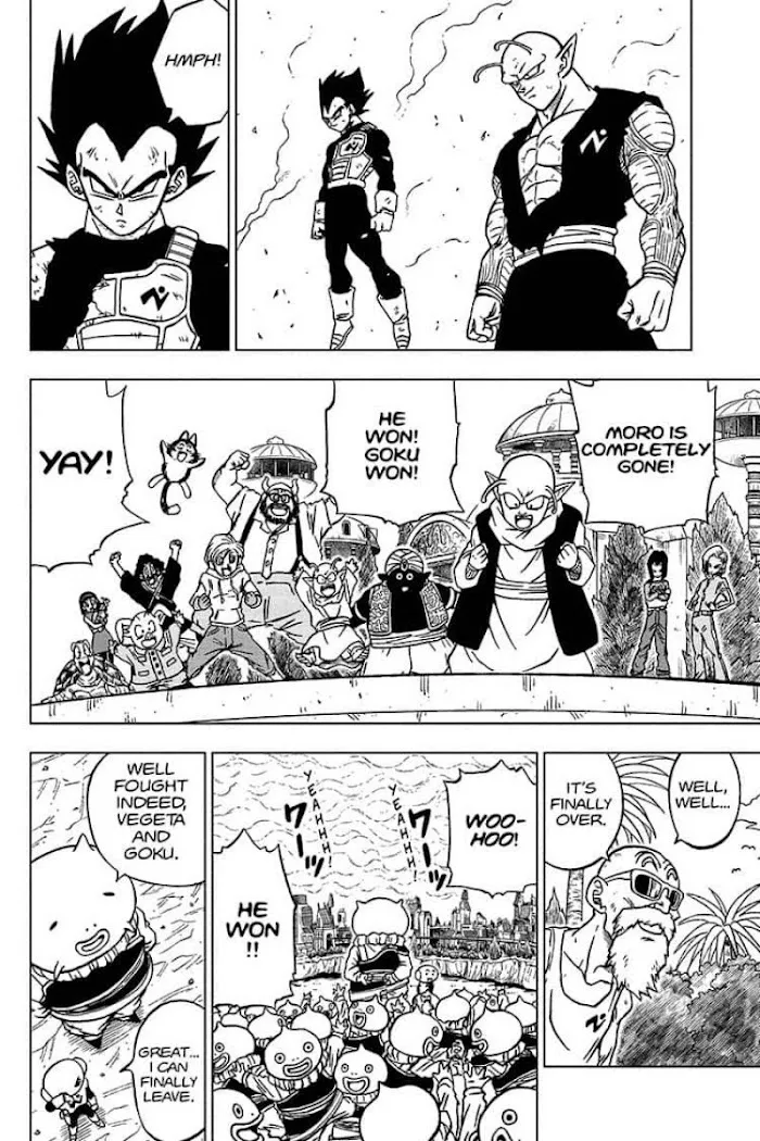 Dragon Ball Super Manga Chapter 67 page 2 - Happy Endings...And Then...