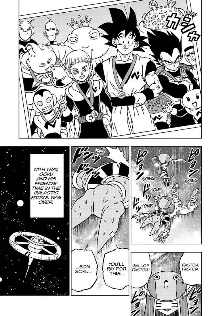 Dragon Ball Super Manga Chapter 67 page 21 - Happy Endings...And Then...