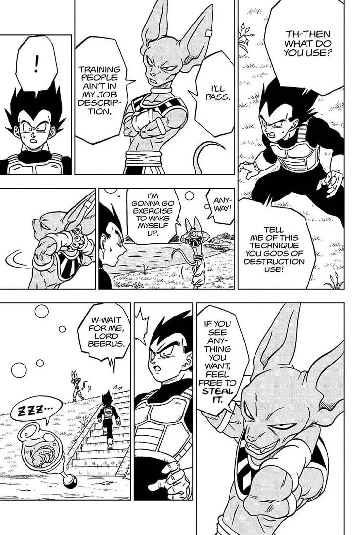 Dragon Ball Super Manga Chapter 68 page 21 - Granolah the Survivor