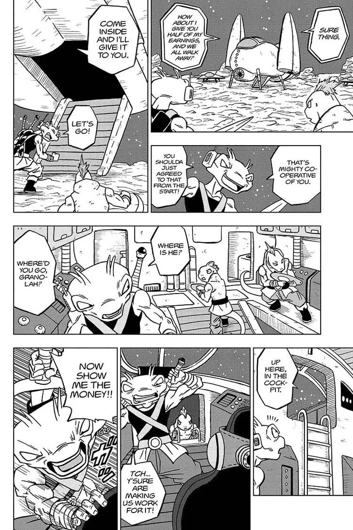 Dragon Ball Super Manga Chapter 68 page 40 - Granolah the Survivor