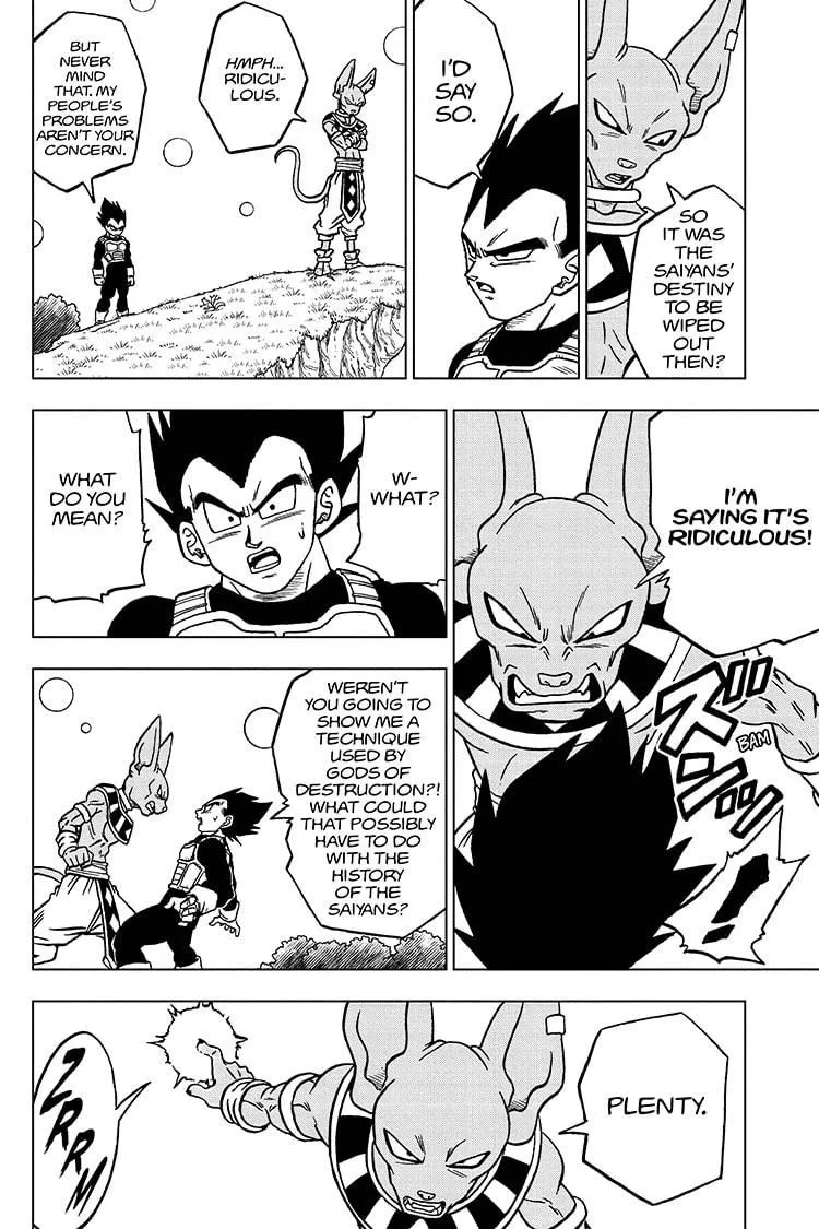 Dragon Ball Super Manga Chapter 69 page 10 - The Evolution of Planet Cereal