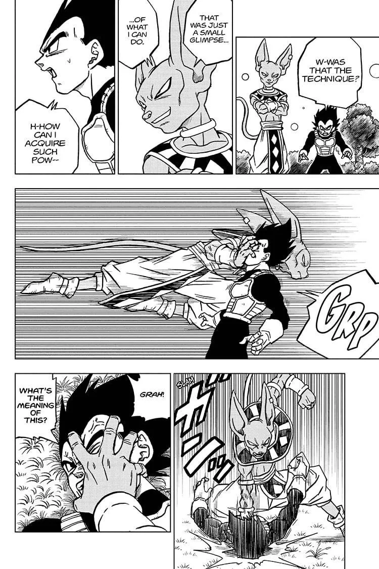 Dragon Ball Super Manga Chapter 69 page 14 - The Evolution of Planet Cereal