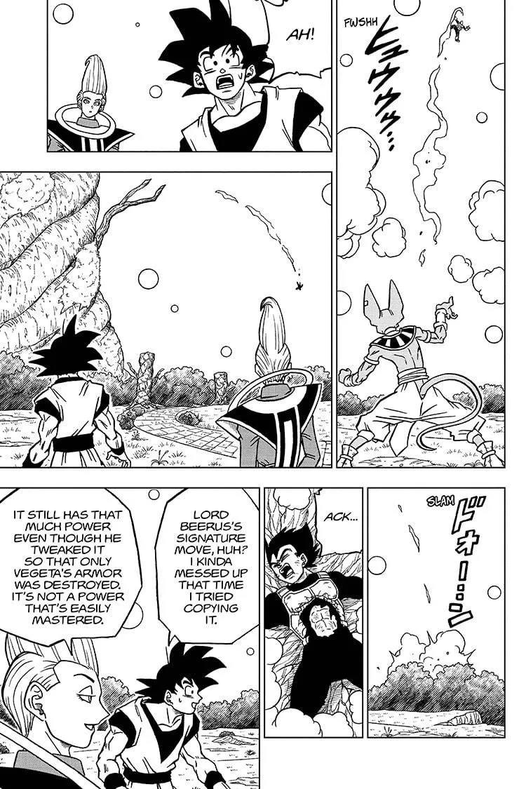 Dragon Ball Super Manga Chapter 69 page 25 - The Evolution of Planet Cereal