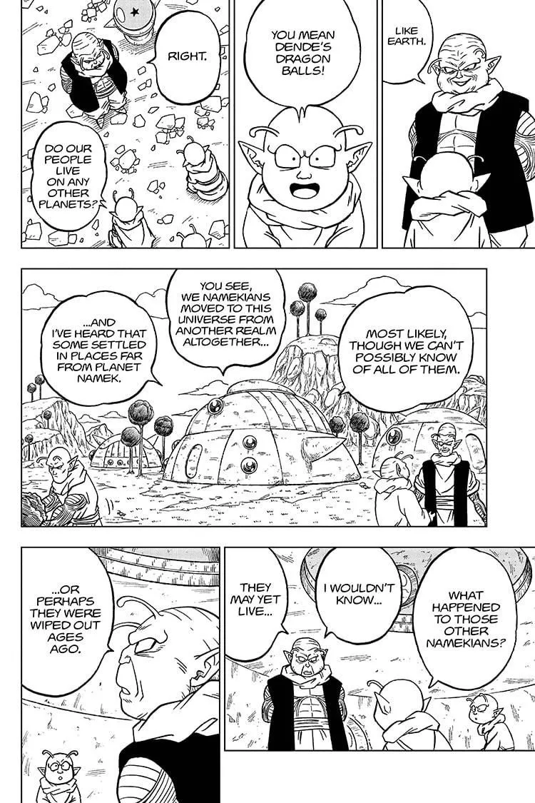 Dragon Ball Super Manga Chapter 69 page 36 - The Evolution of Planet Cereal