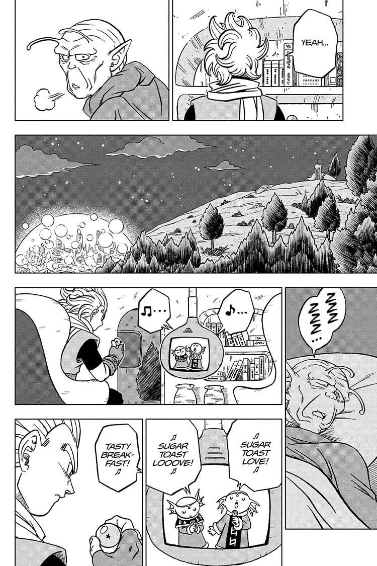 Dragon Ball Super Manga Chapter 69 page 38 - The Evolution of Planet Cereal