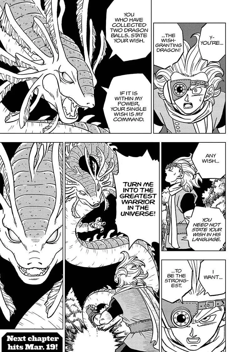 Dragon Ball Super Manga Chapter 69 page 45 - The Evolution of Planet Cereal