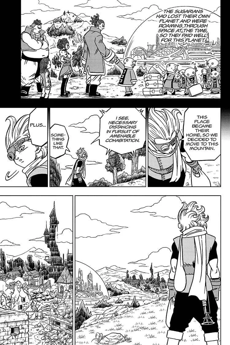 Dragon Ball Super Manga Chapter 69 page 7 - The Evolution of Planet Cereal