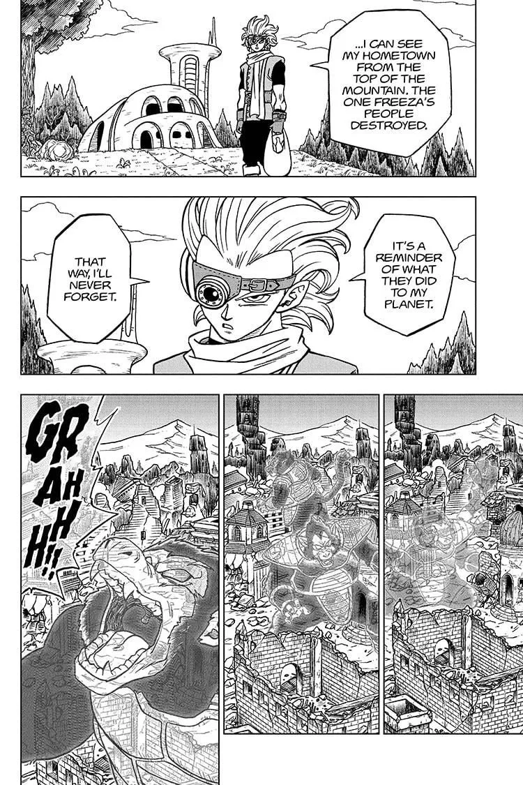 Dragon Ball Super Manga Chapter 69 page 8 - The Evolution of Planet Cereal