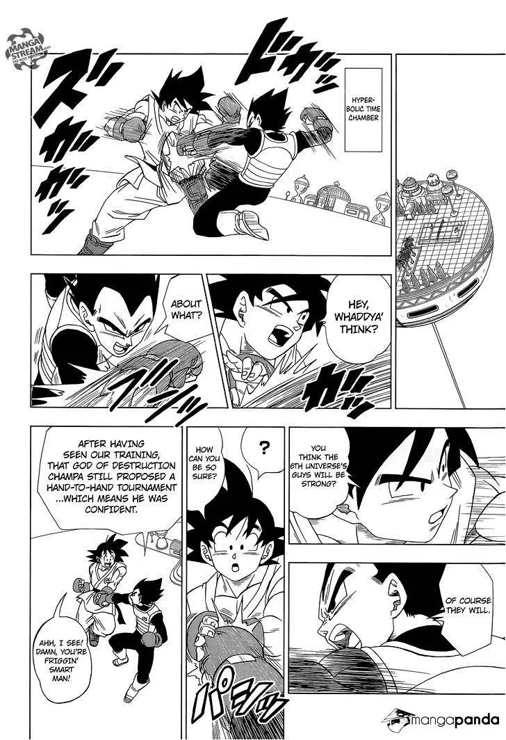 Dragon Ball Super Manga Chapter 7 page 8 - Warriors from Universe 6