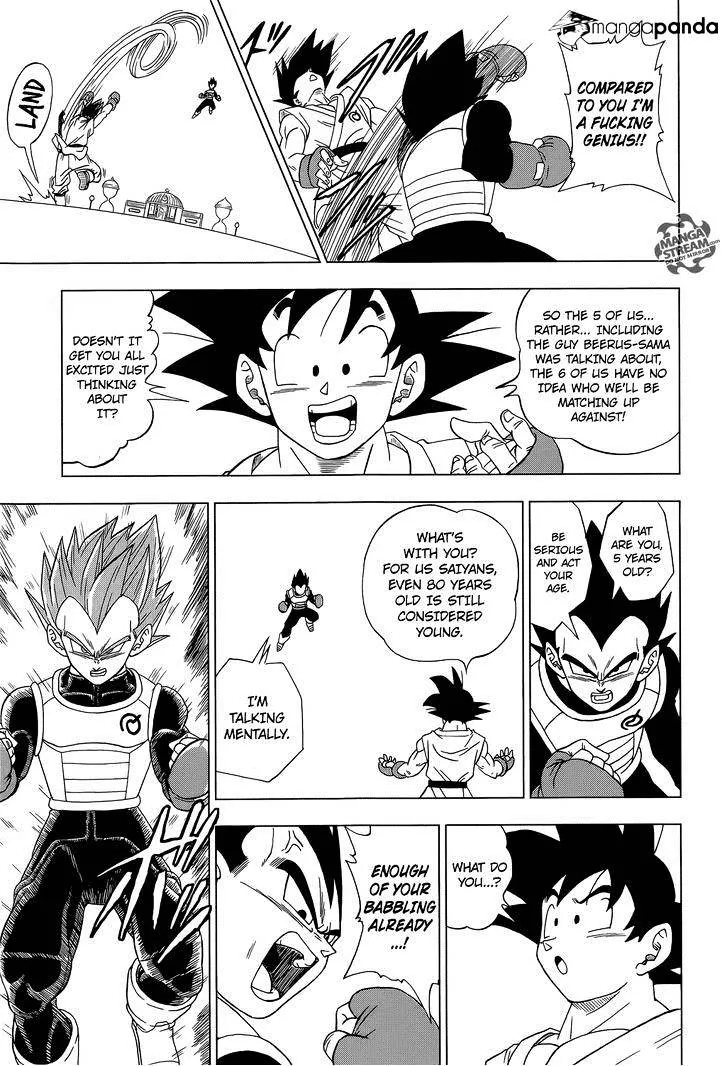 Dragon Ball Super Manga Chapter 7 page 9 - Warriors from Universe 6