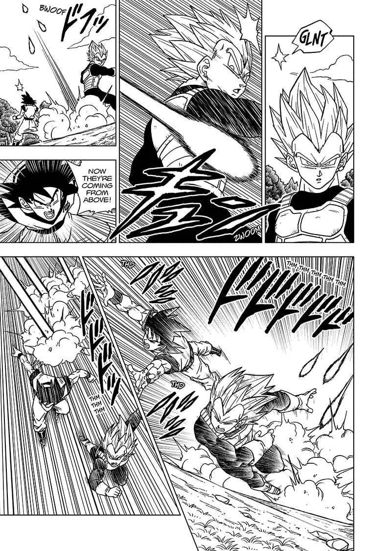 Dragon Ball Super Manga Chapter 72 page 11 - Saiyans and Cerealian