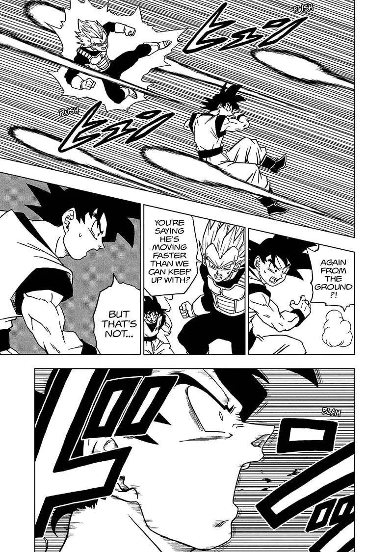 Dragon Ball Super Manga Chapter 72 page 13 - Saiyans and Cerealian
