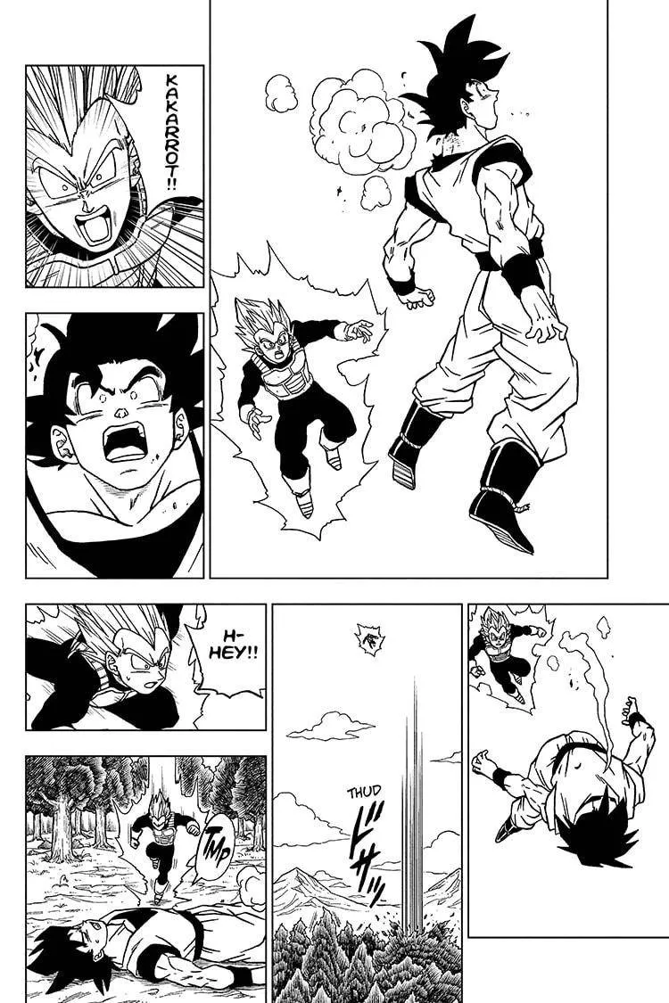 Dragon Ball Super Manga Chapter 72 page 14 - Saiyans and Cerealian