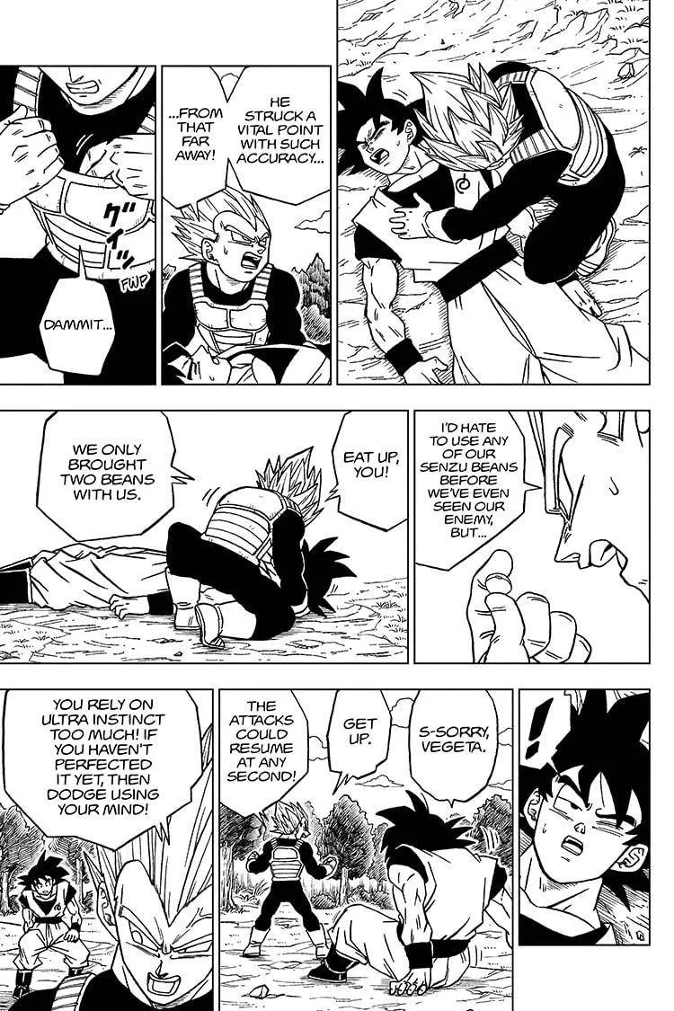 Dragon Ball Super Manga Chapter 72 page 15 - Saiyans and Cerealian