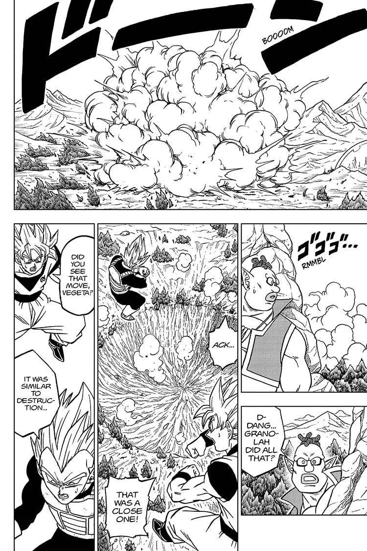 Dragon Ball Super Manga Chapter 72 page 20 - Saiyans and Cerealian