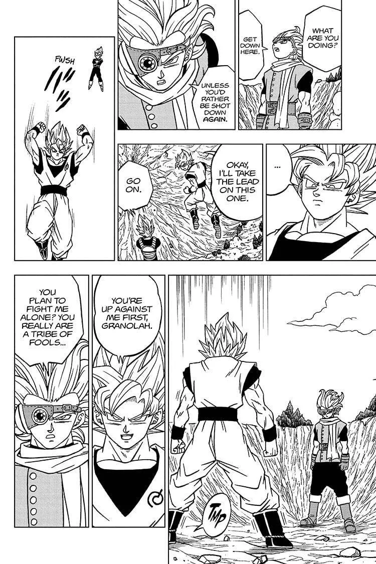 Dragon Ball Super Manga Chapter 72 page 22 - Saiyans and Cerealian