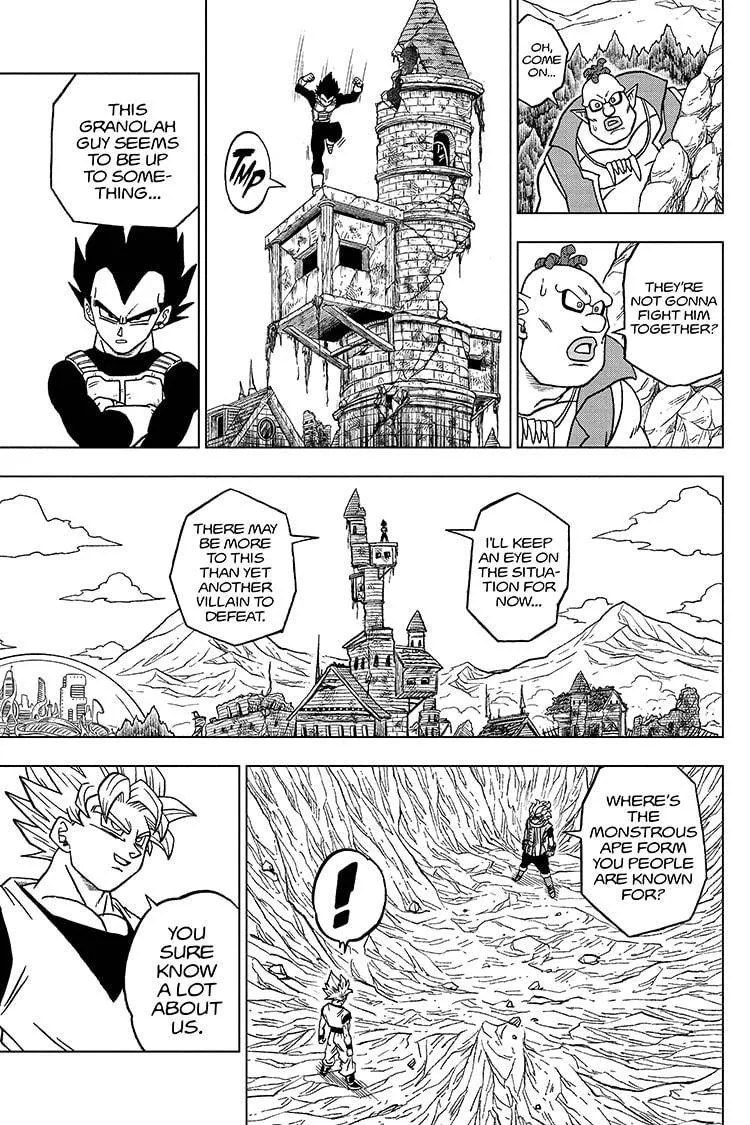 Dragon Ball Super Manga Chapter 72 page 23 - Saiyans and Cerealian
