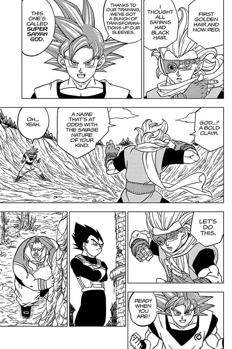 Dragon Ball Super Manga Chapter 72 page 25 - Saiyans and Cerealian