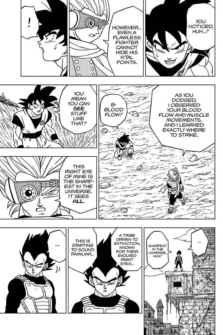 Dragon Ball Super Manga Chapter 72 page 35 - Saiyans and Cerealian