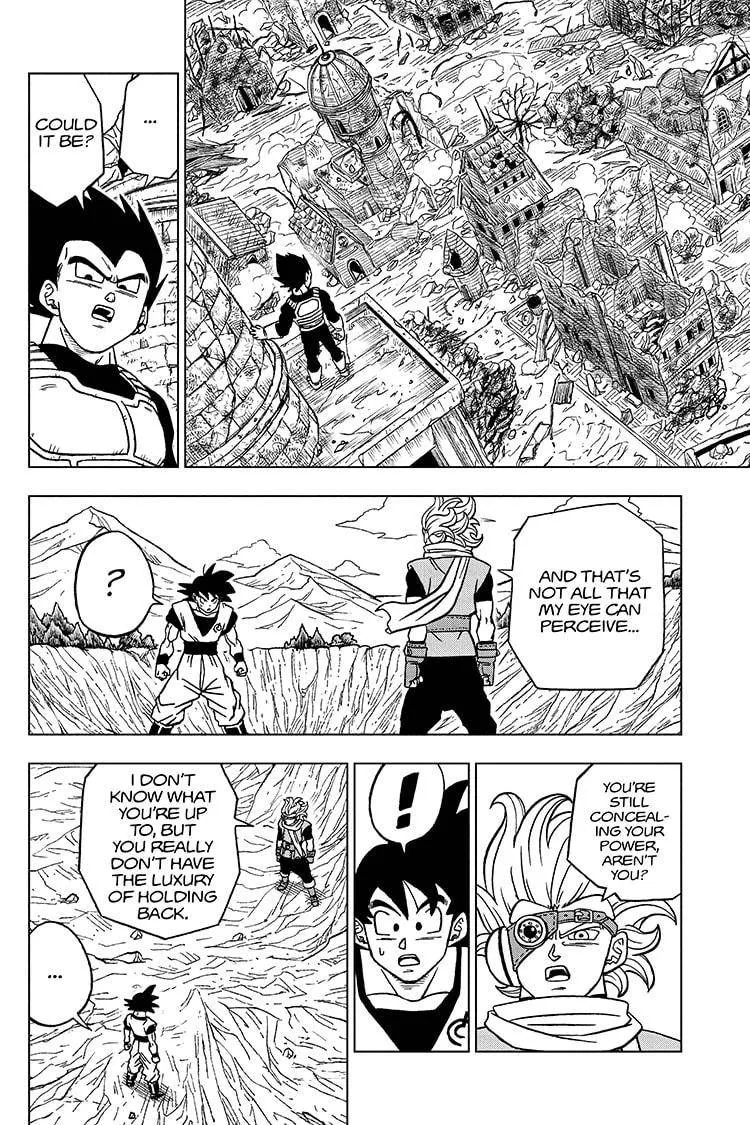 Dragon Ball Super Manga Chapter 72 page 36 - Saiyans and Cerealian