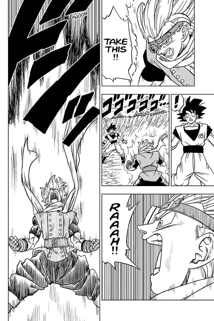 Dragon Ball Super Manga Chapter 72 page 38 - Saiyans and Cerealian