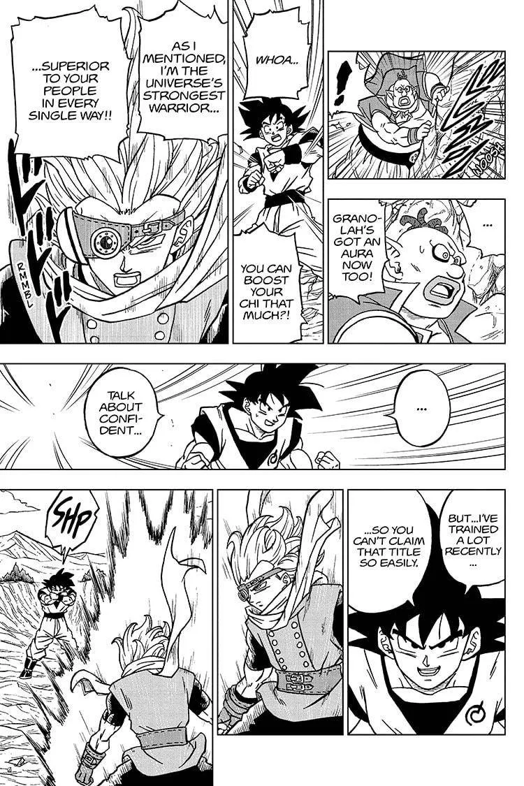 Dragon Ball Super Manga Chapter 72 page 39 - Saiyans and Cerealian