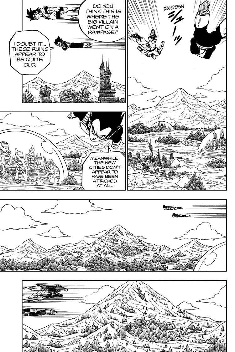 Dragon Ball Super Manga Chapter 72 page 5 - Saiyans and Cerealian