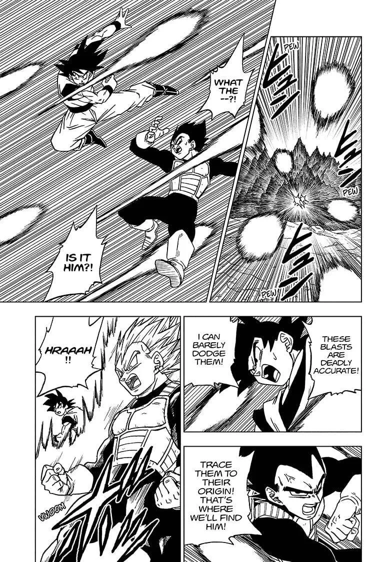 Dragon Ball Super Manga Chapter 72 page 7 - Saiyans and Cerealian