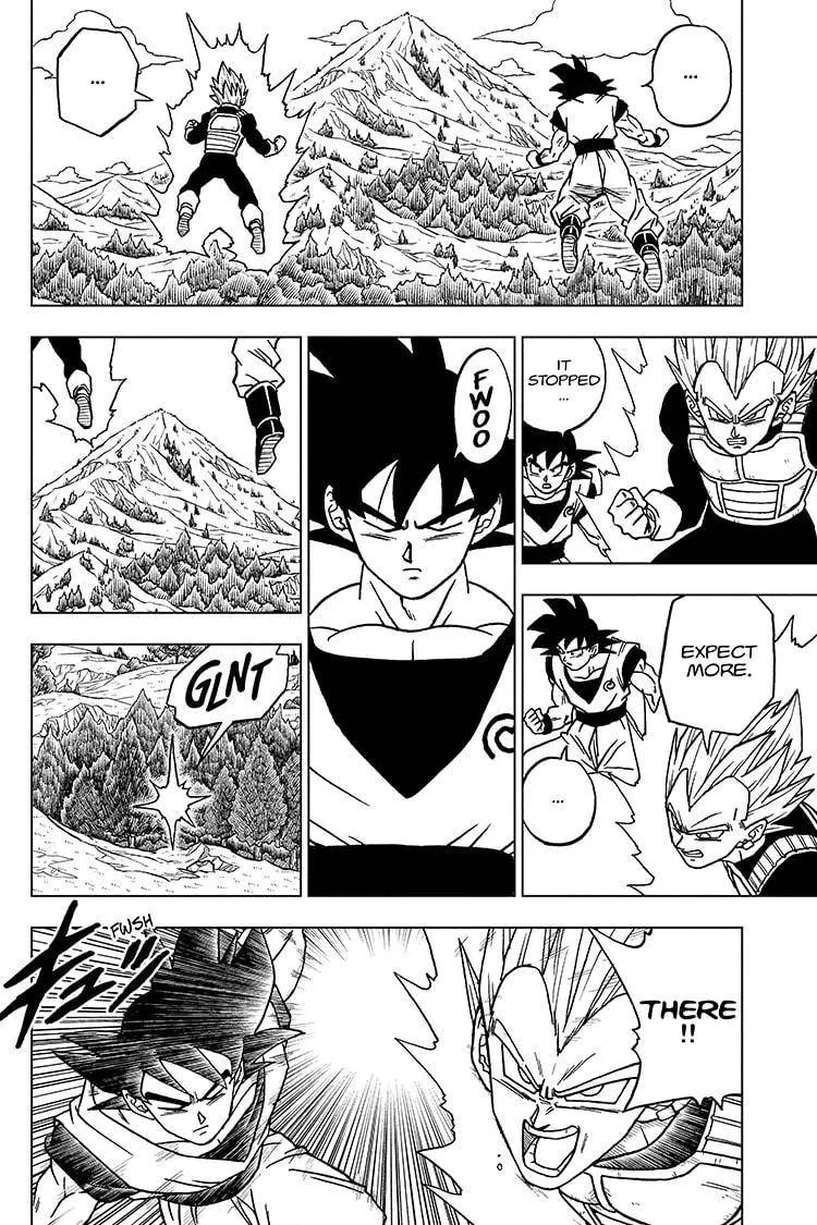 Dragon Ball Super Manga Chapter 72 page 8 - Saiyans and Cerealian
