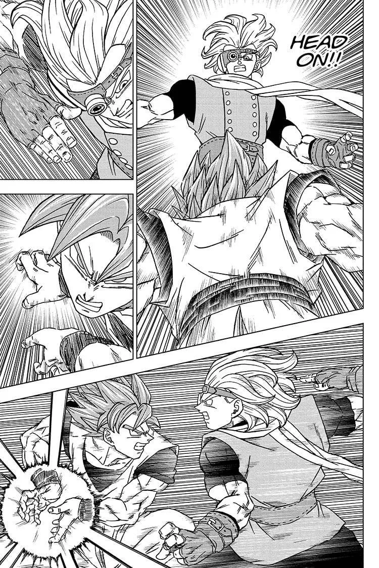 Dragon Ball Super Manga Chapter 73 page 15 - Goku Vs. Granolah
