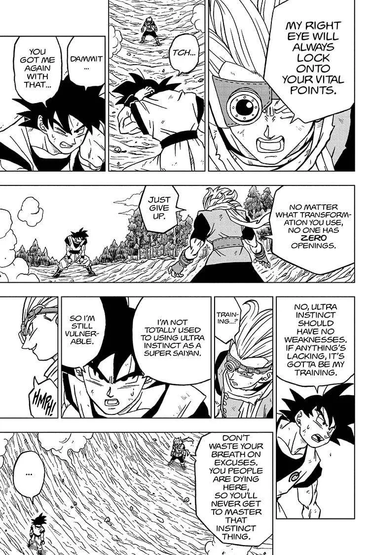 Dragon Ball Super Manga Chapter 73 page 19 - Goku Vs. Granolah