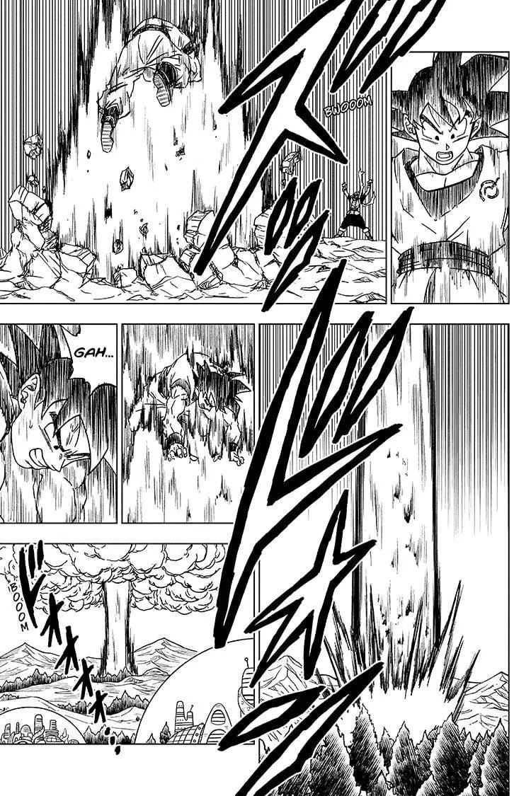 Dragon Ball Super Manga Chapter 73 page 21 - Goku Vs. Granolah