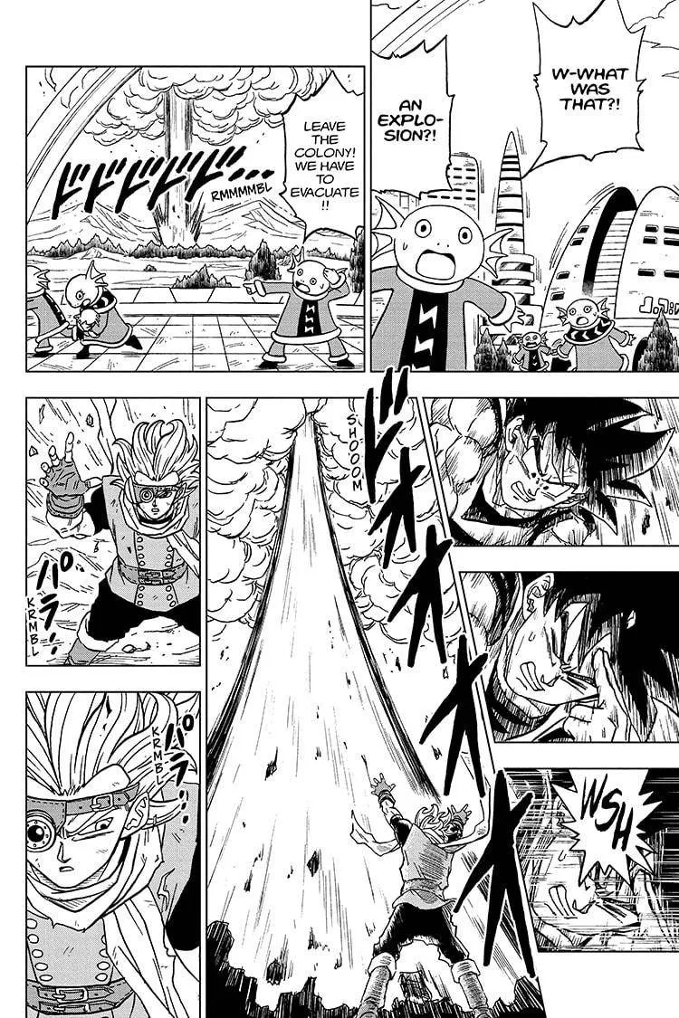 Dragon Ball Super Manga Chapter 73 page 22 - Goku Vs. Granolah