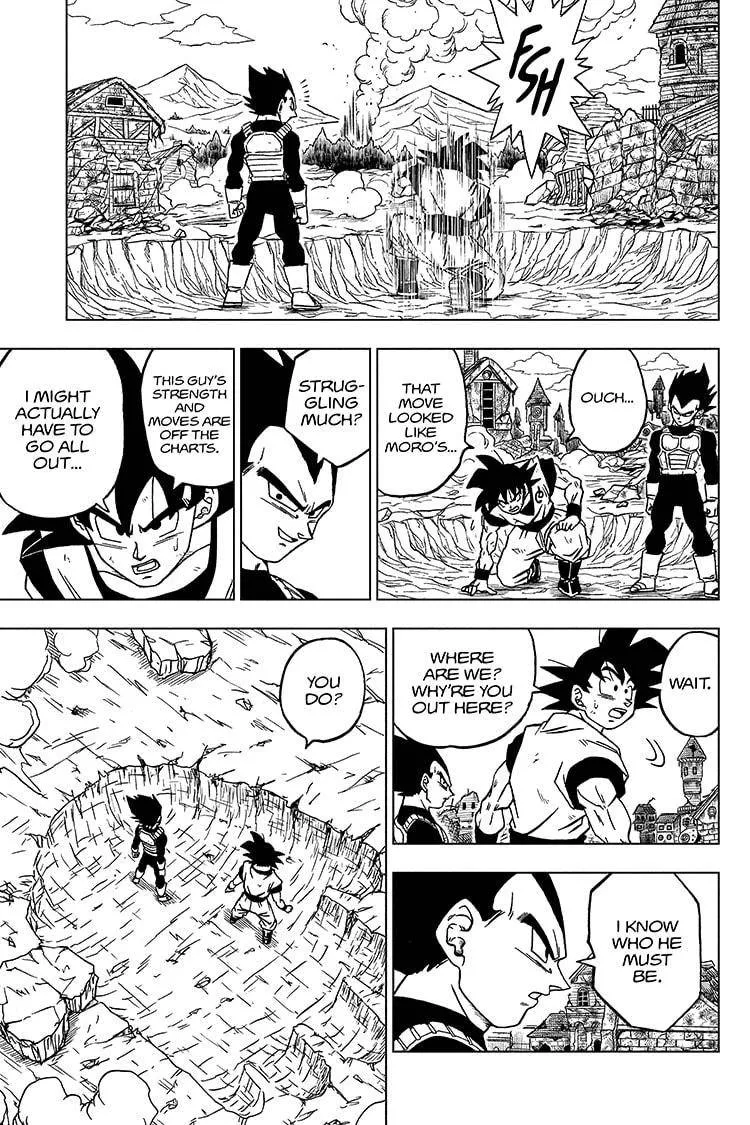 Dragon Ball Super Manga Chapter 73 page 23 - Goku Vs. Granolah