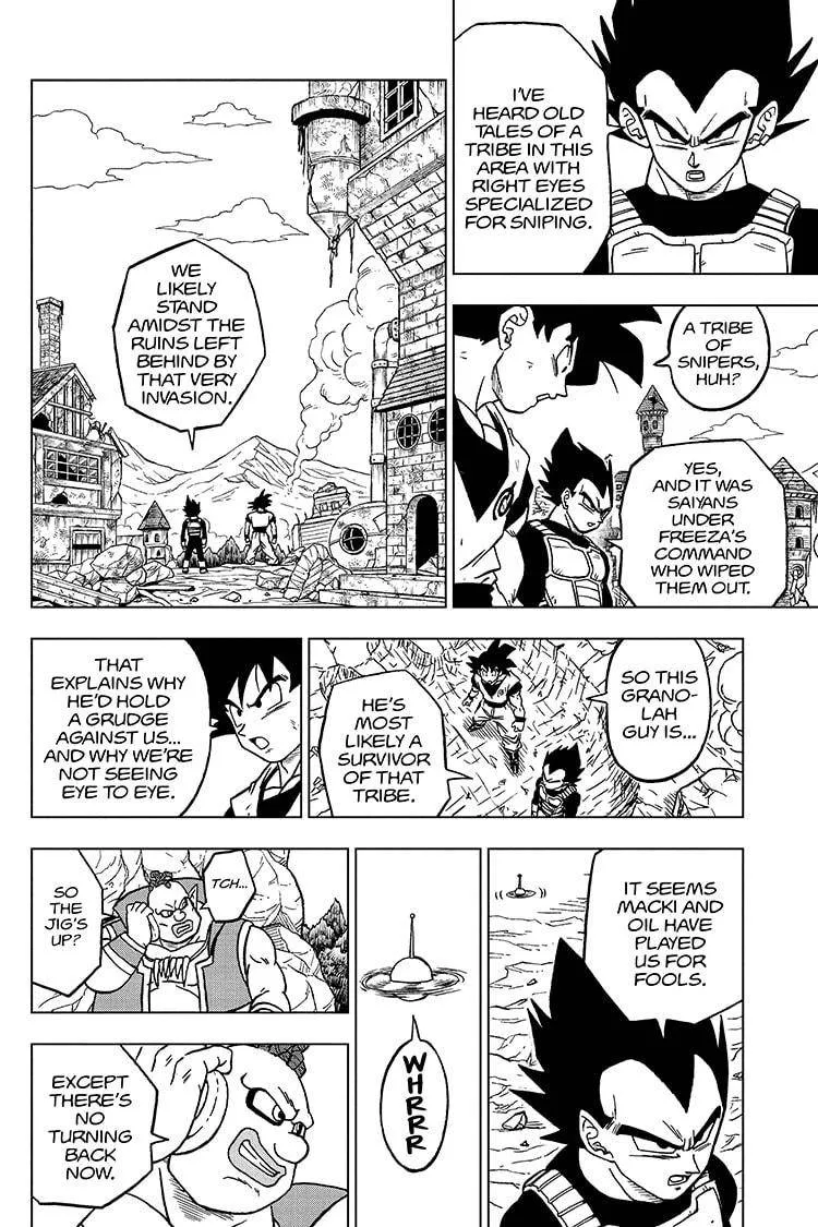 Dragon Ball Super Manga Chapter 73 page 24 - Goku Vs. Granolah