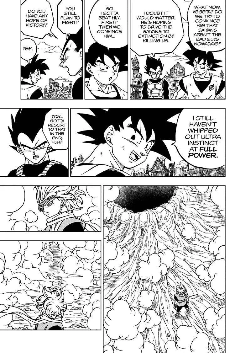 Dragon Ball Super Manga Chapter 73 page 25 - Goku Vs. Granolah