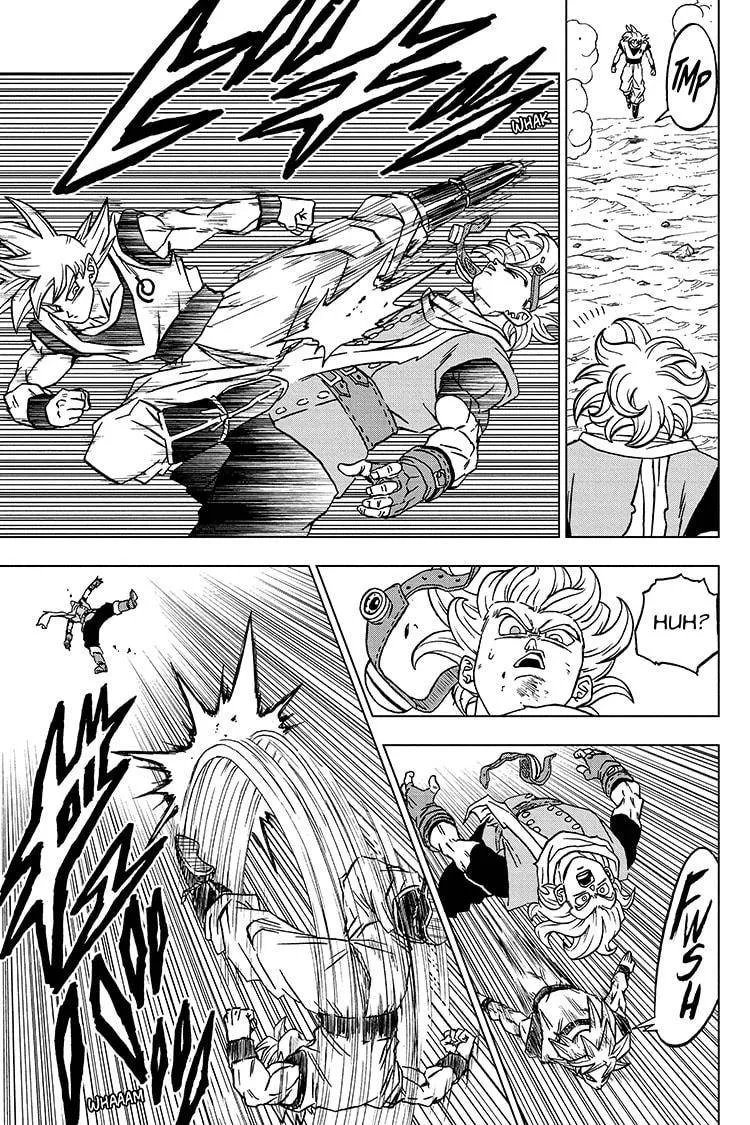 Dragon Ball Super Manga Chapter 73 page 27 - Goku Vs. Granolah