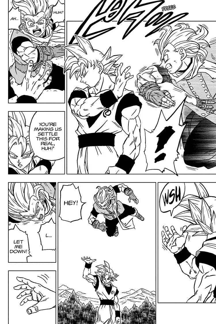 Dragon Ball Super Manga Chapter 73 page 32 - Goku Vs. Granolah