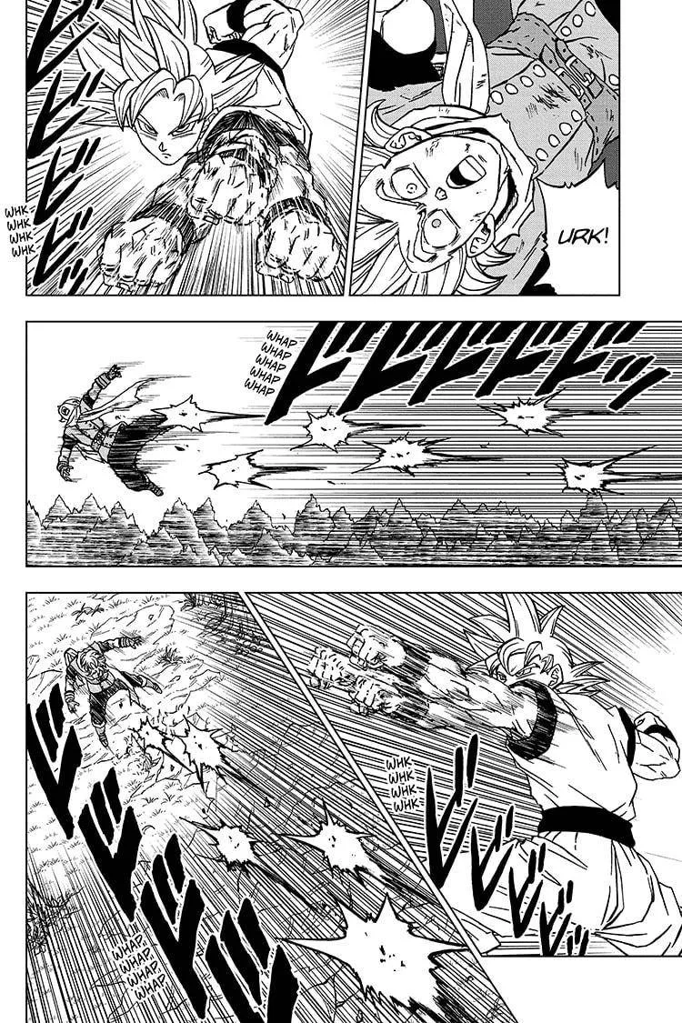 Dragon Ball Super Manga Chapter 73 page 34 - Goku Vs. Granolah