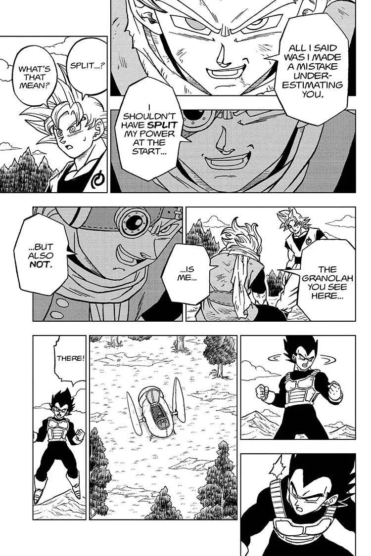 Dragon Ball Super Manga Chapter 73 page 37 - Goku Vs. Granolah