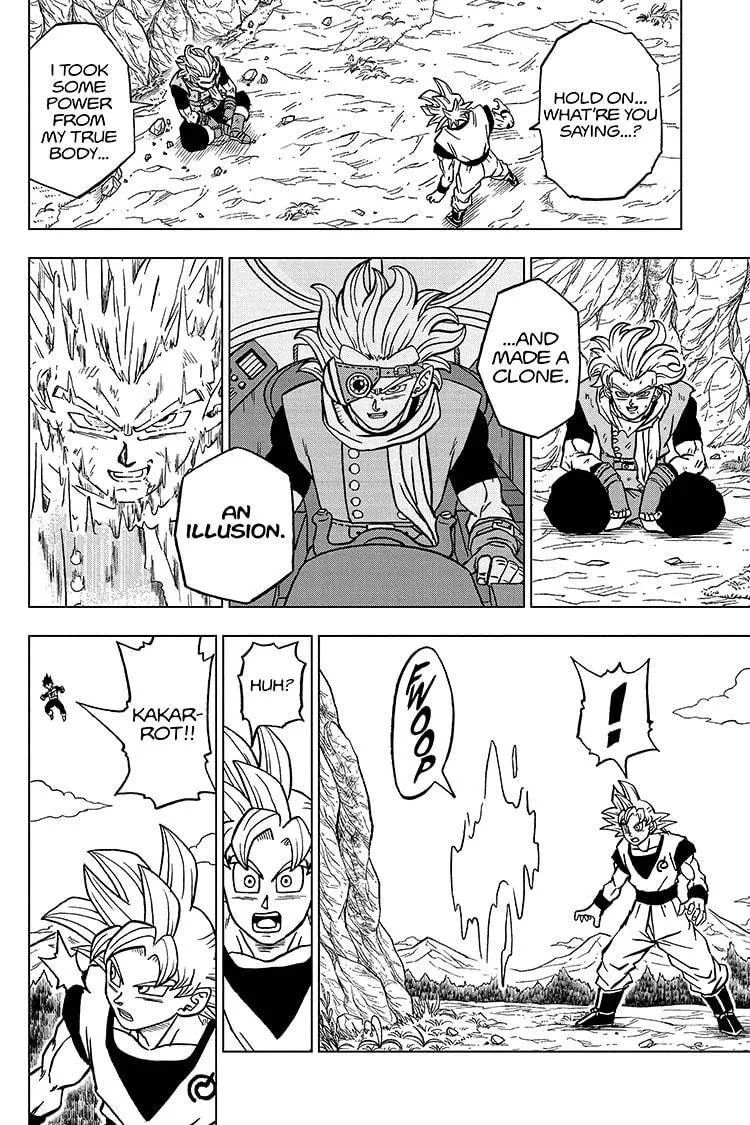 Dragon Ball Super Manga Chapter 73 page 38 - Goku Vs. Granolah