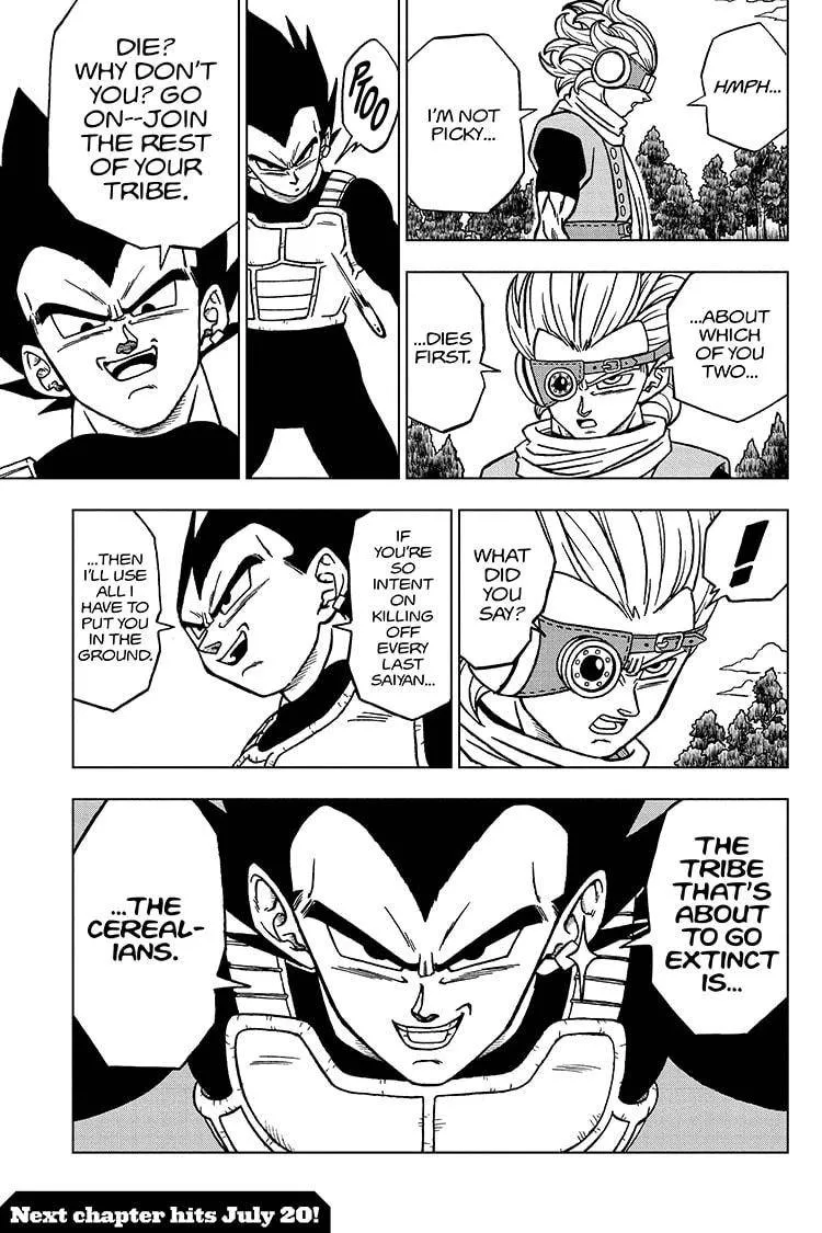 Dragon Ball Super Manga Chapter 73 page 45 - Goku Vs. Granolah