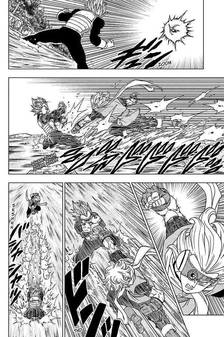 Dragon Ball Super Manga Chapter 74 page 14 - Vegeta Vs. Granolah