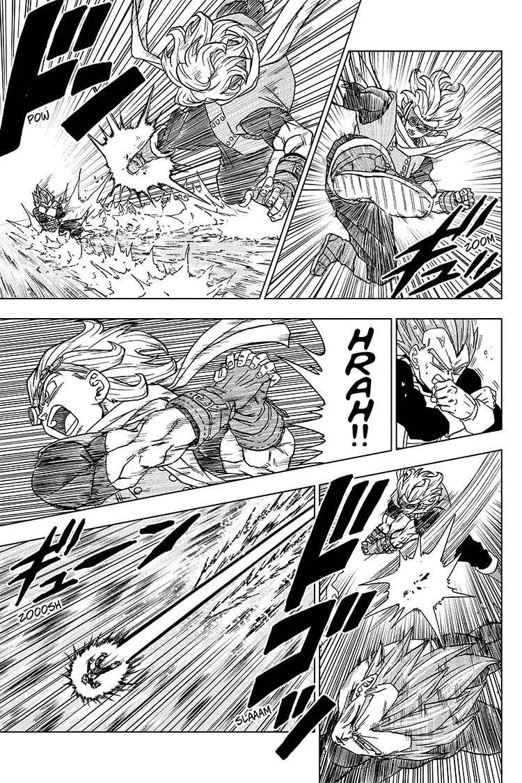 Dragon Ball Super Manga Chapter 74 page 15 - Vegeta Vs. Granolah