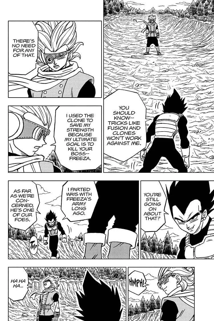 Dragon Ball Super Manga Chapter 74 page 2 - Vegeta Vs. Granolah