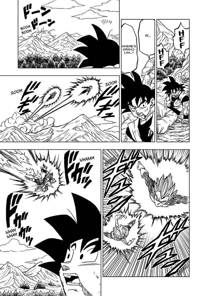 Dragon Ball Super Manga Chapter 74 page 27 - Vegeta Vs. Granolah