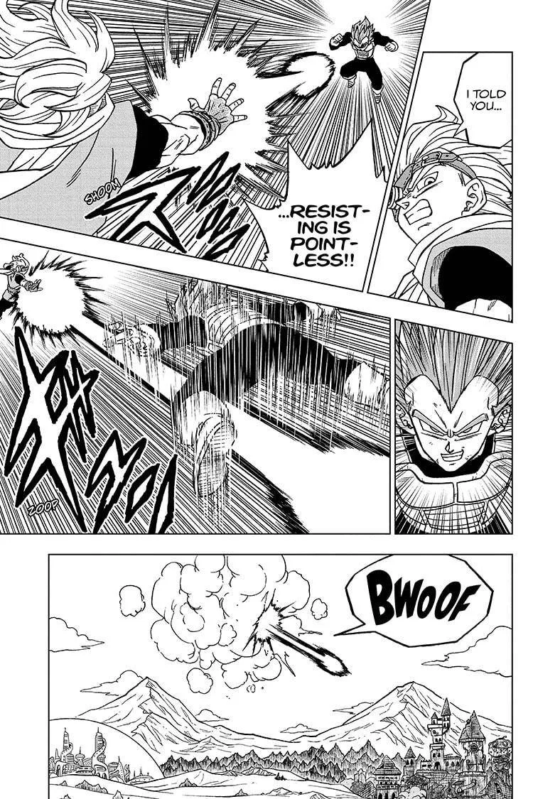 Dragon Ball Super Manga Chapter 74 page 31 - Vegeta Vs. Granolah